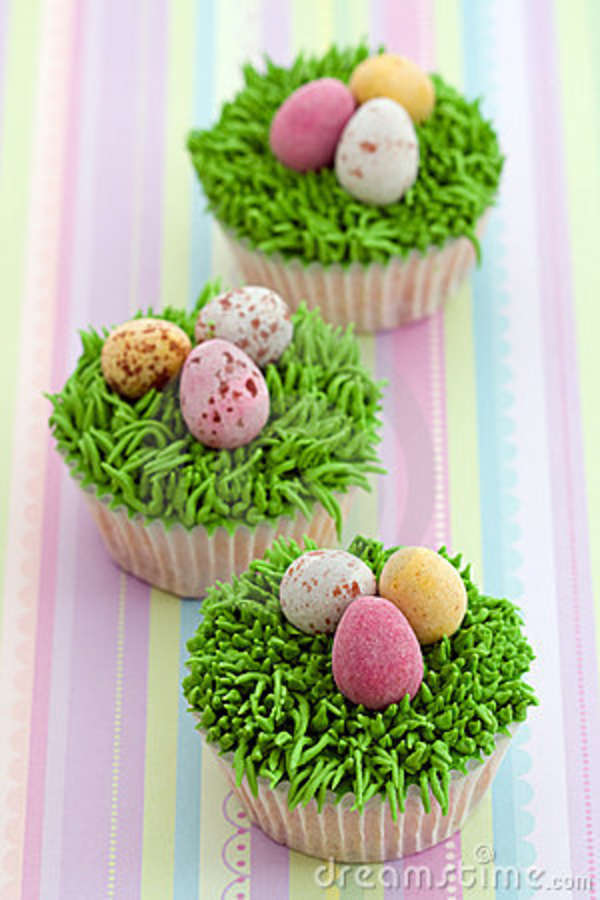 Cute Easter Cupcakes