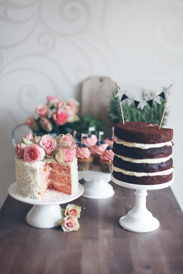 Dessert Table Wedding Cake