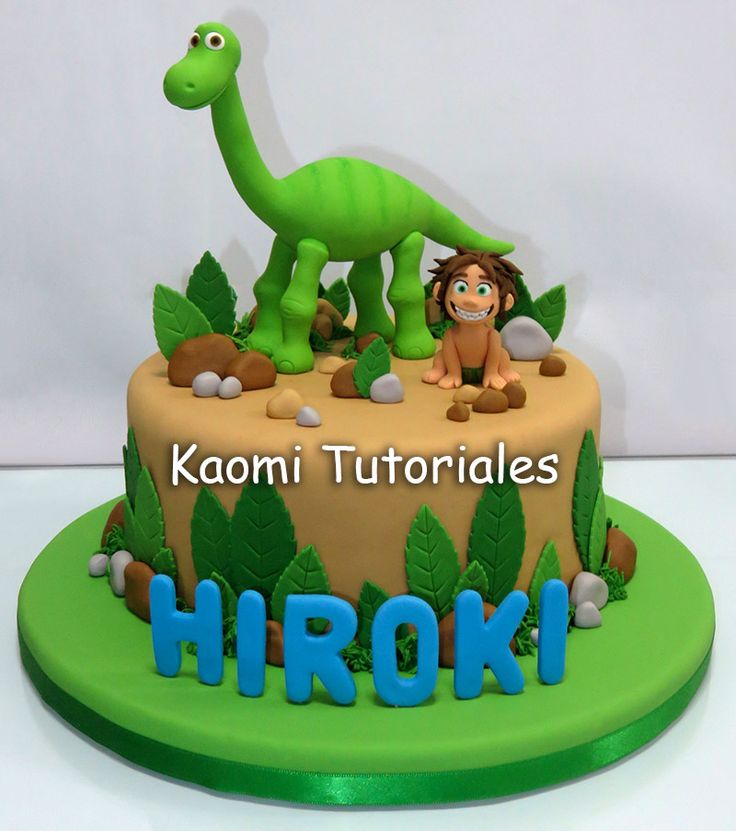 Dinosaur Birthday Cake