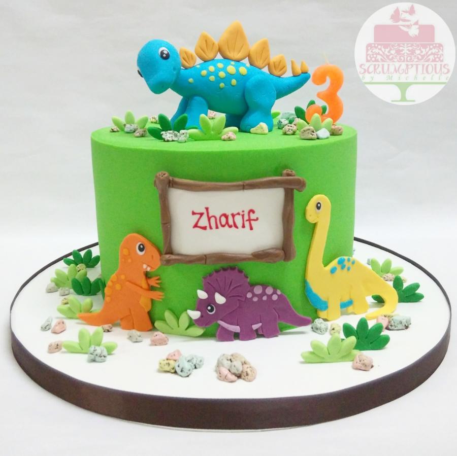 Dinosaur Themed Cake