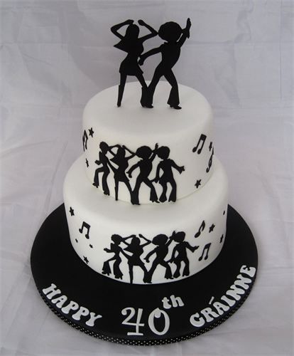 Disco Birthday Cake Ideas Disco Birthday Cake Ideas