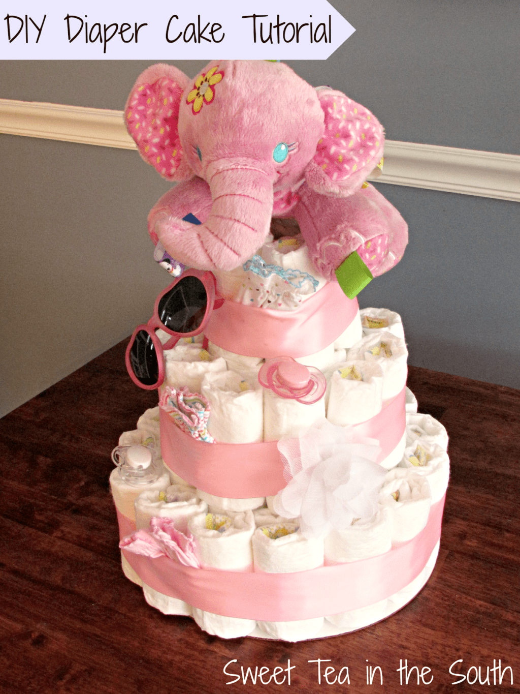 DIY Diaper Cake DIY Diaper Cake