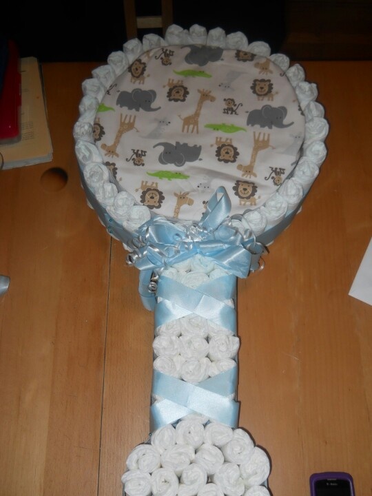 DIY Diaper Cake