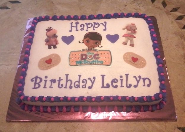 Doc McStuffins Birthday Cake