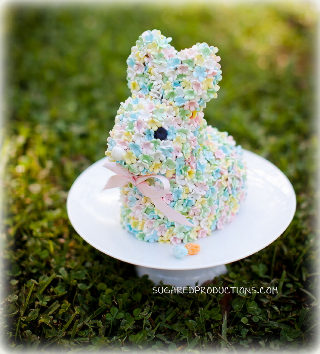 9 Photos of Round Decorated Easter Cakes