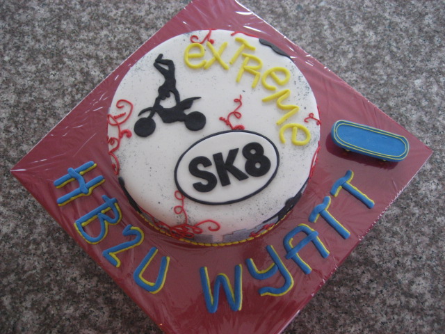 Extreme Sports Birthday Cake