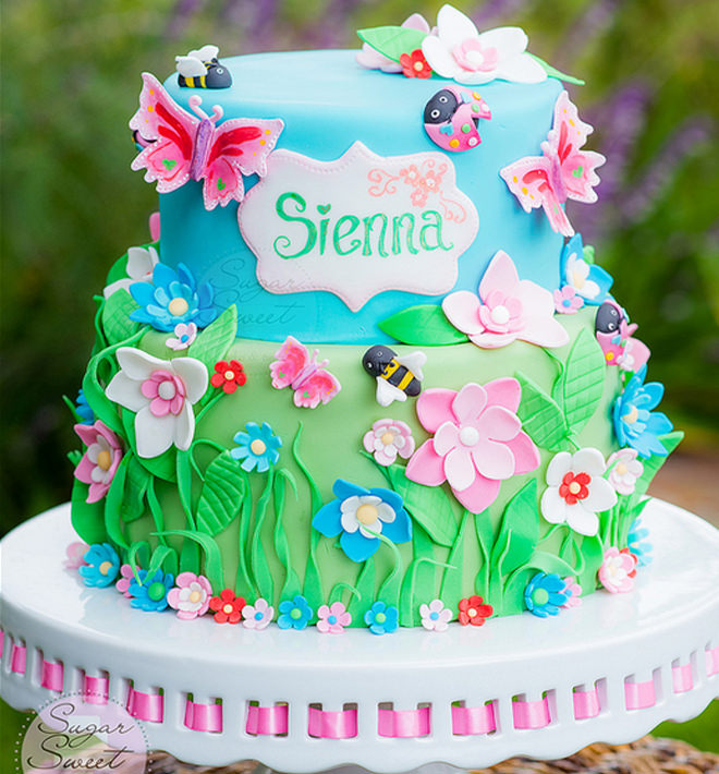 Fairies Birthday Cake Fairies Birthday Cake