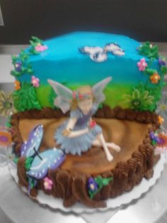 Fairy Birthday Cake 9