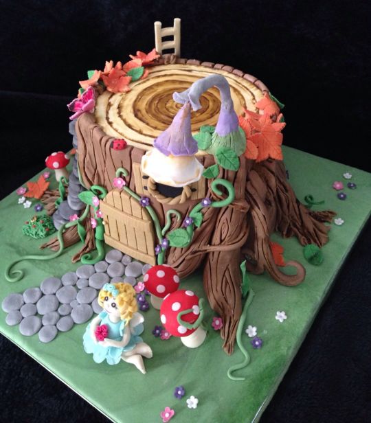 Fairy House Cake Fairy House Cake