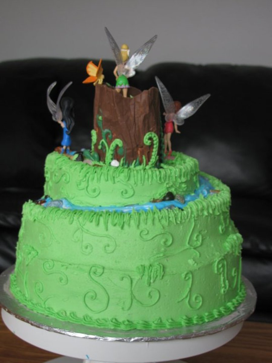 Fairy Theme Cake