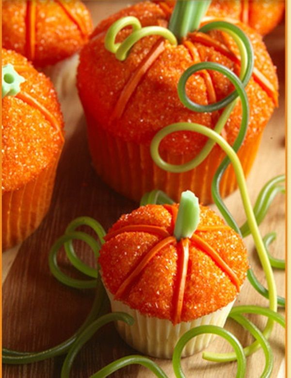 Fall Pumpkin Cupcakes