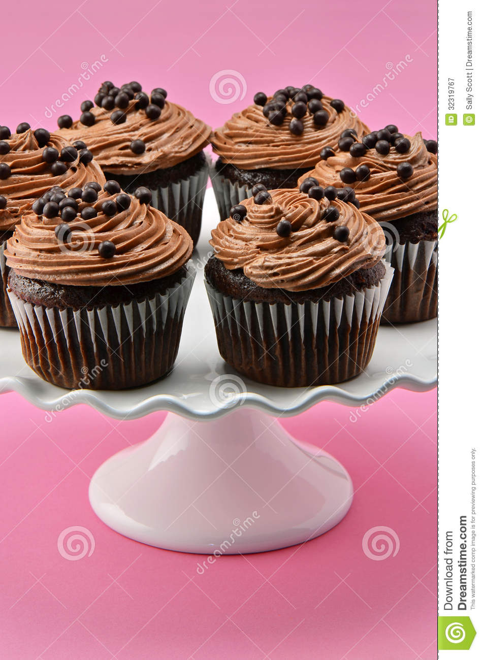 Fancy Chocolate Cupcake Cake