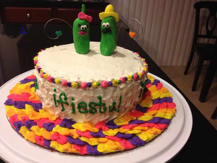 Fiesta Bridal Shower Cake Fiesta Bridal Shower Cake