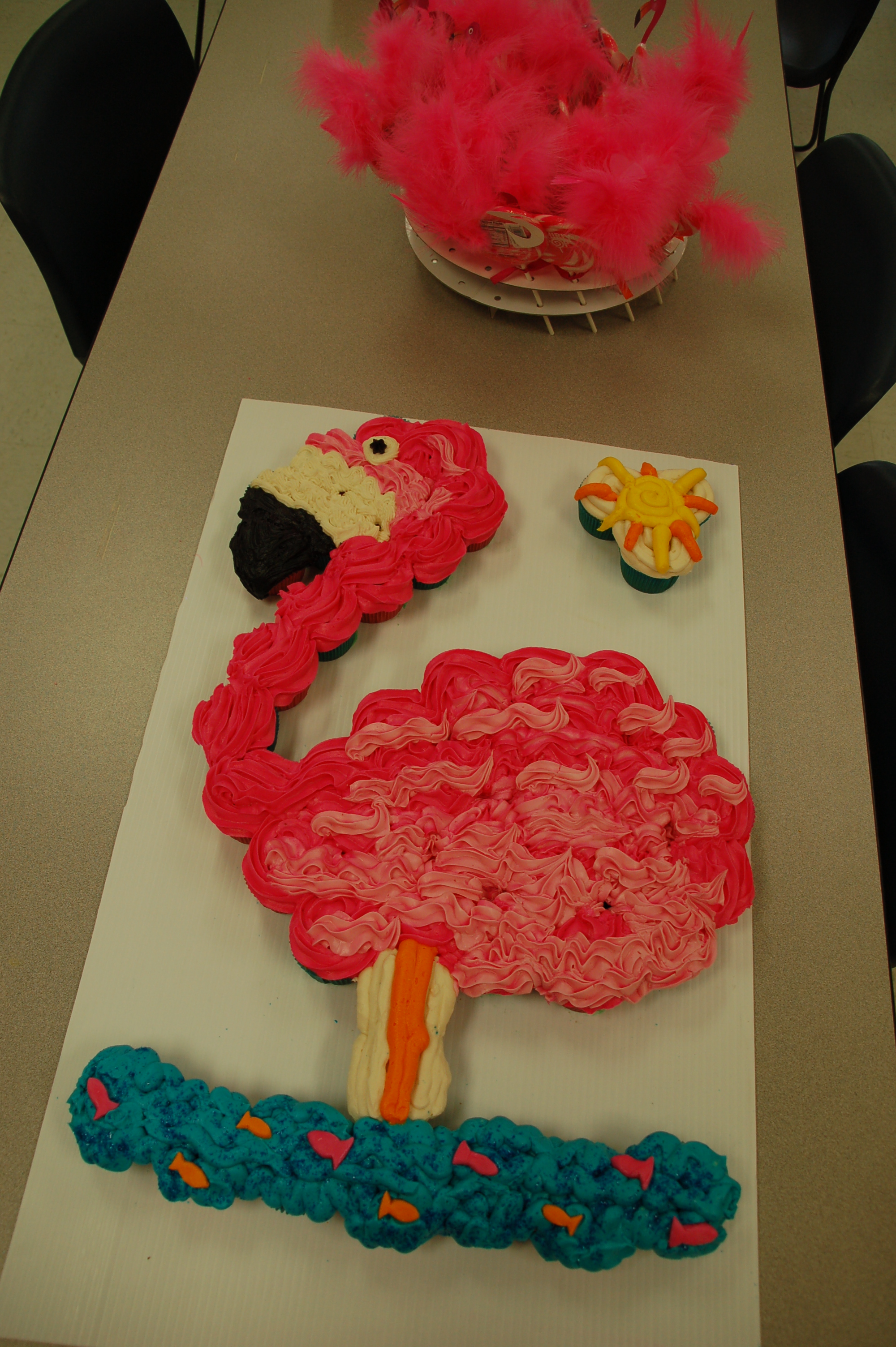 Flamingo Birthday Cakes Cupcakes