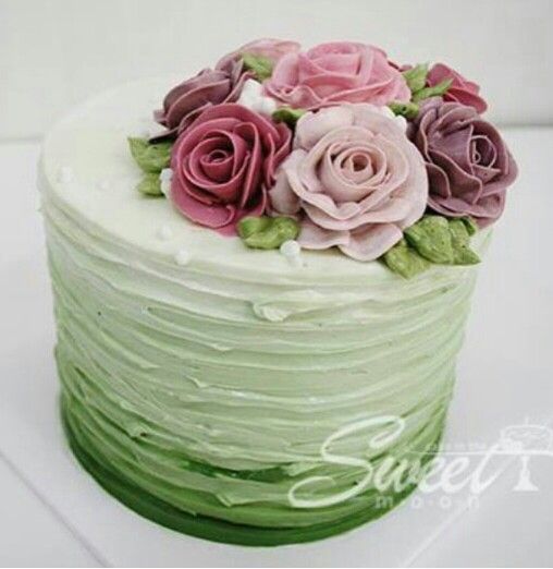 Flower Birthday Cake Buttercream