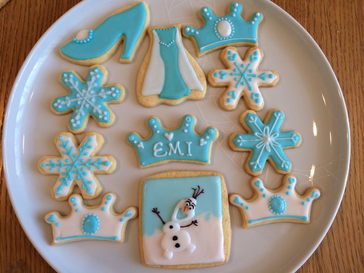 Frozen Disney-themed Cookies