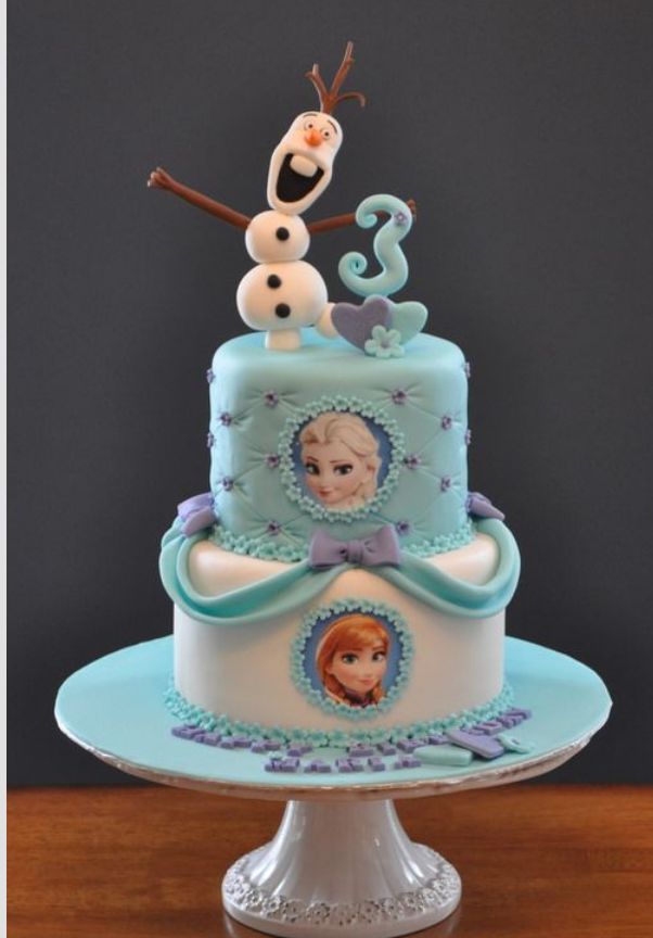 Frozen Theme Cake