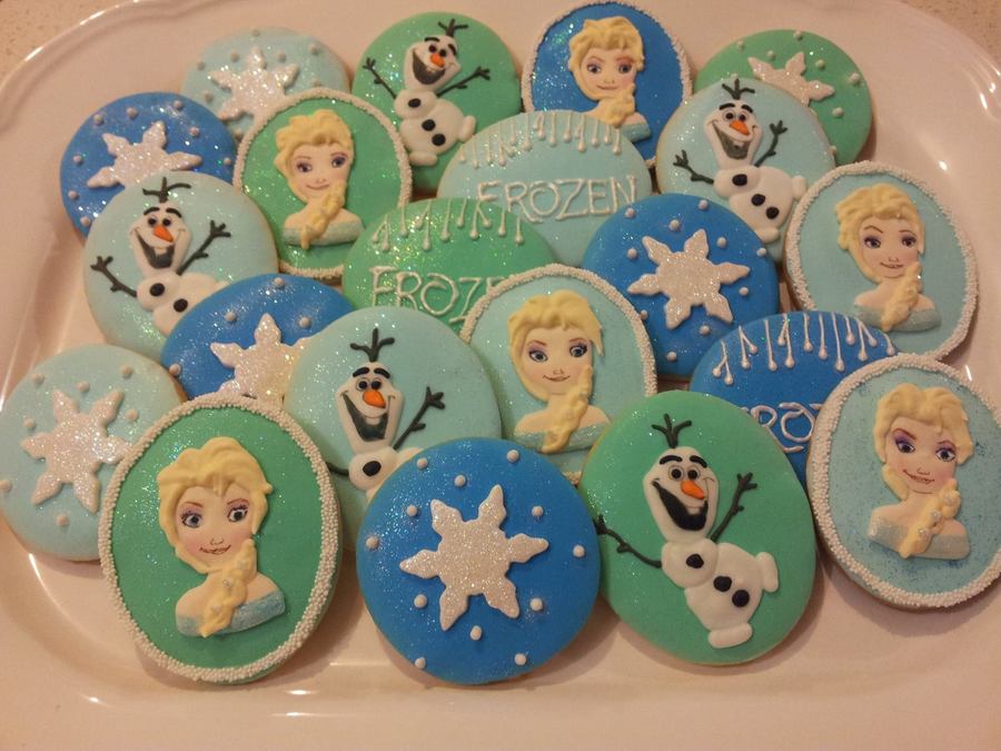 Frozen Themed Cookies