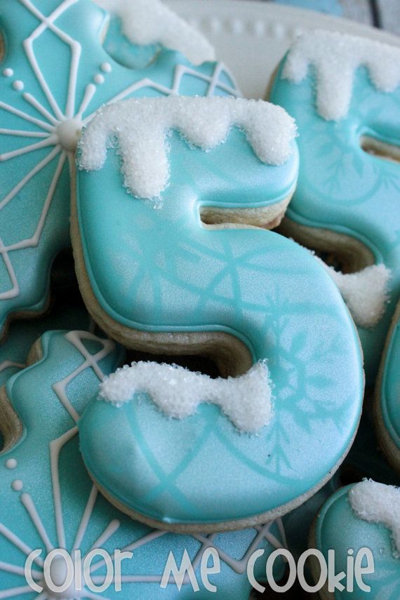 Frozen Themed Sugar Cookies