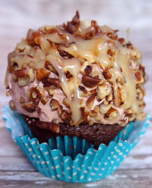 German Chocolate Cupcakes