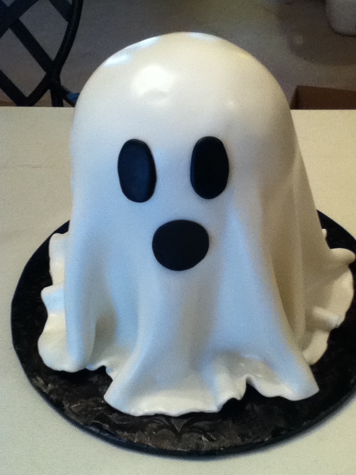 Ghost Birthday Cake