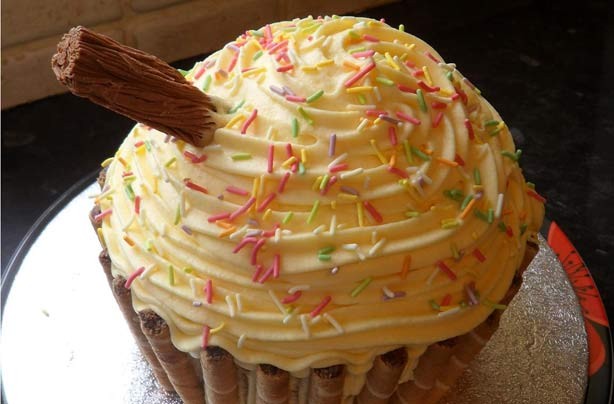 Giant Ice Cream Cake