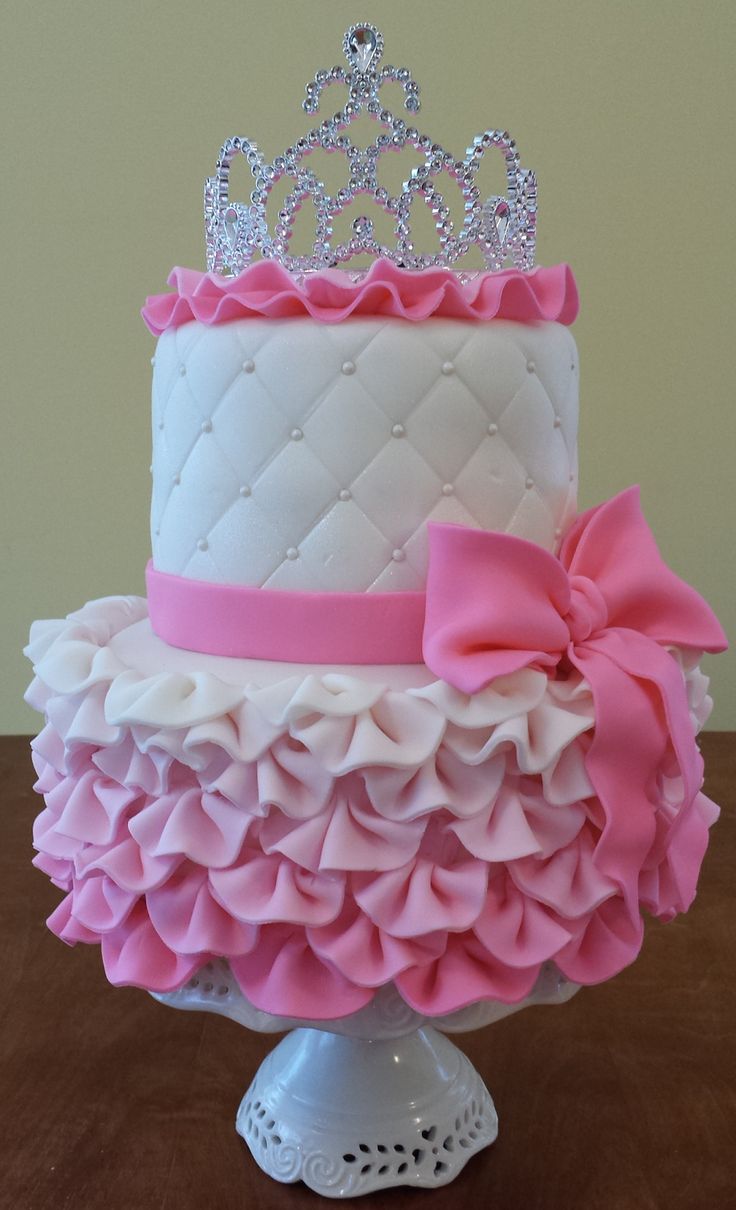 Girl Baby Shower Princess Cake