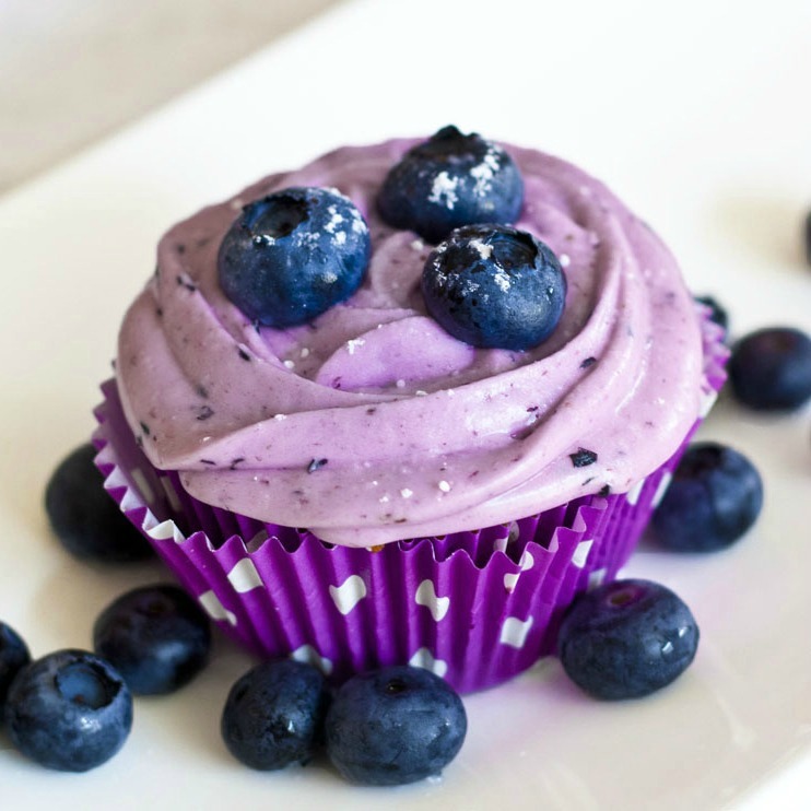 Gluten-Free Blueberry Cupcakes