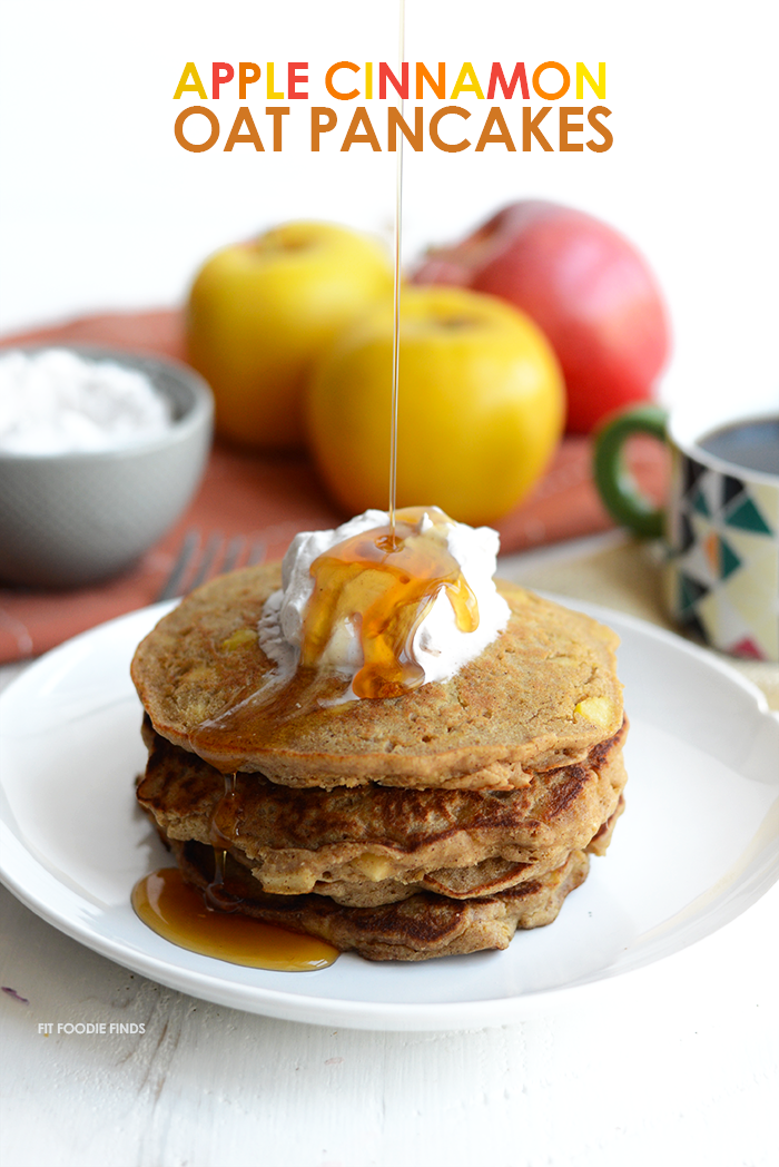 Gluten Free Cinnamon Apple Pancakes