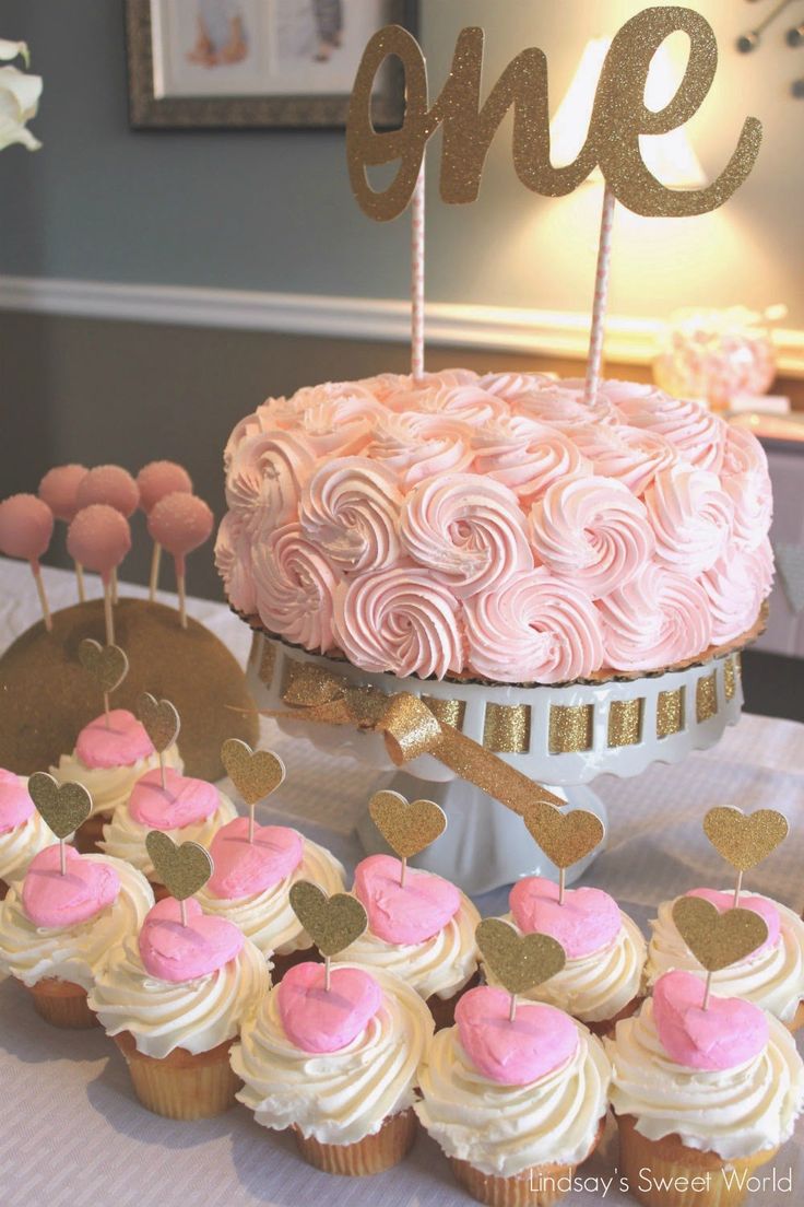 5 gold and pink