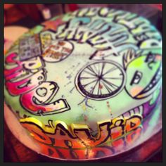 Graffiti Cake