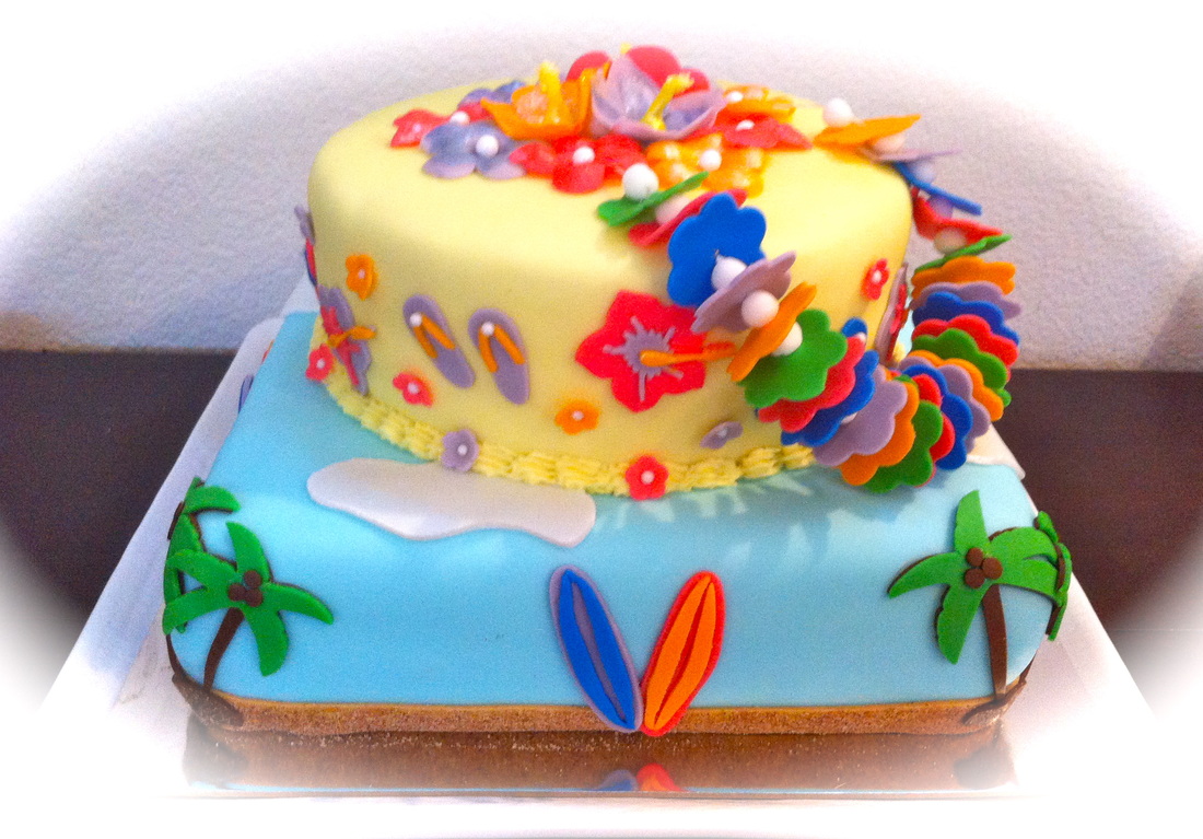 Hawaiian Birthday Cake