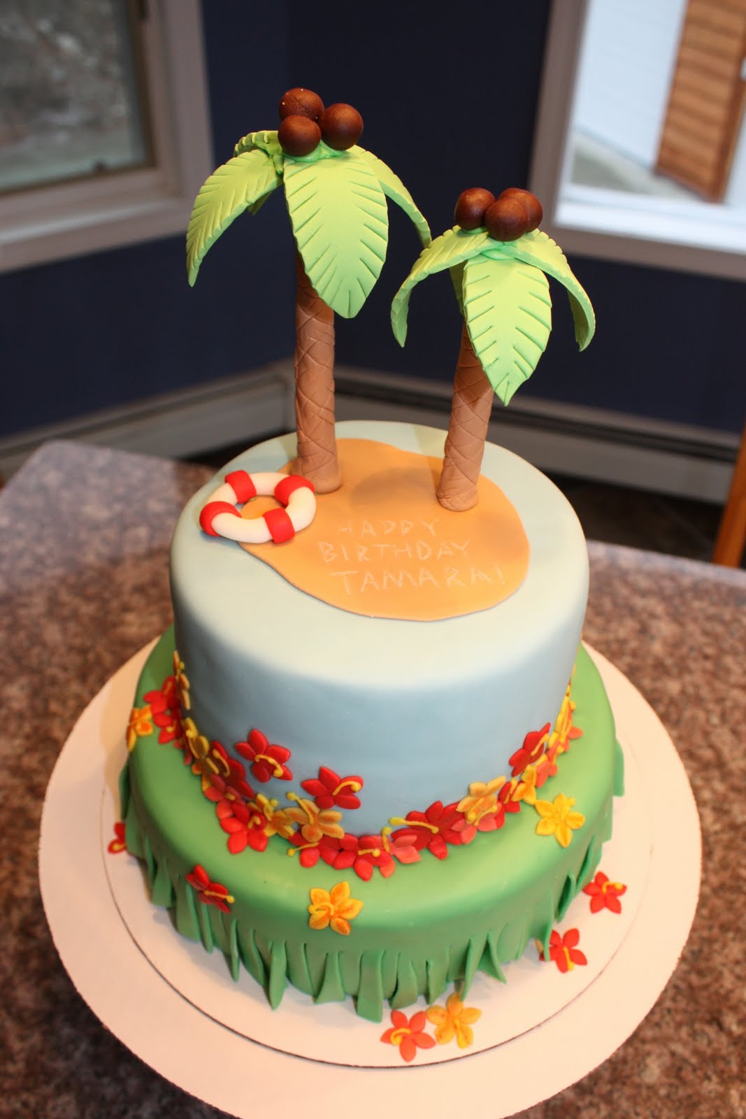 Hawaiian Birthday Cake