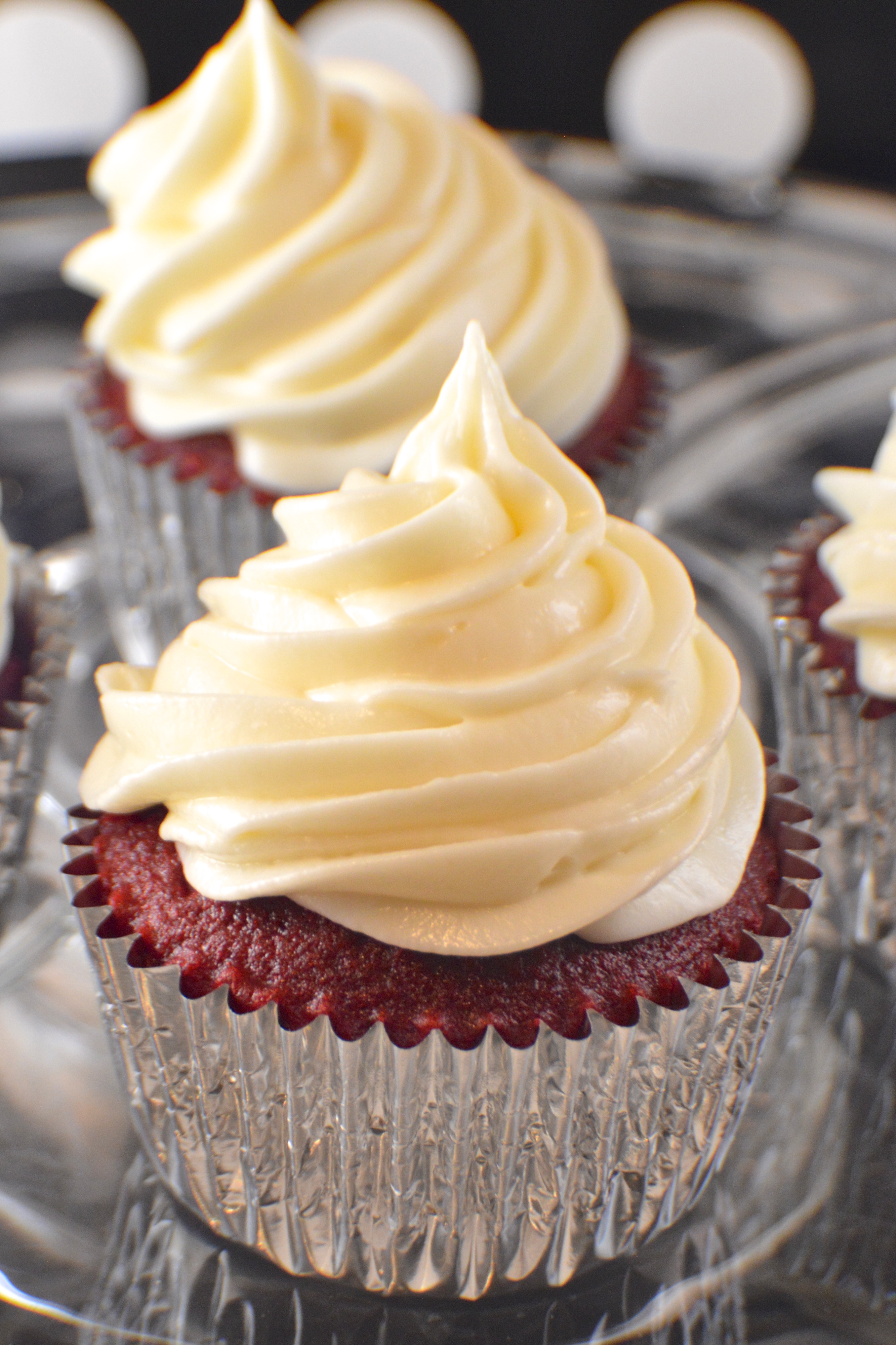 Homemade Cupcakes with Cream Cheese Frosting