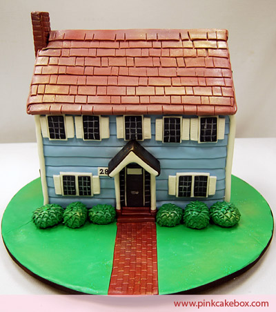 House Birthday Cake