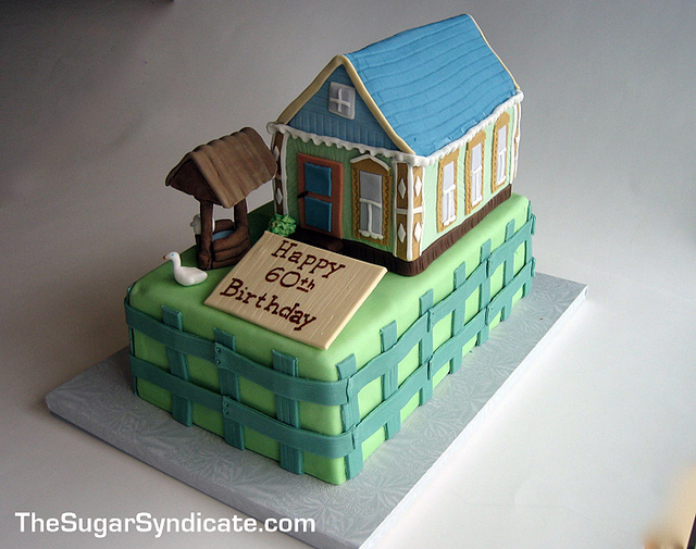 House Birthday Cake