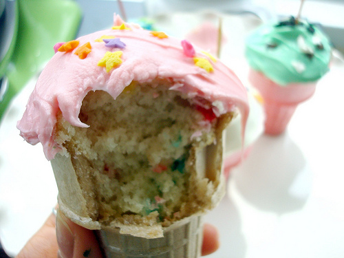 Ice Cream Cone Cupcakes