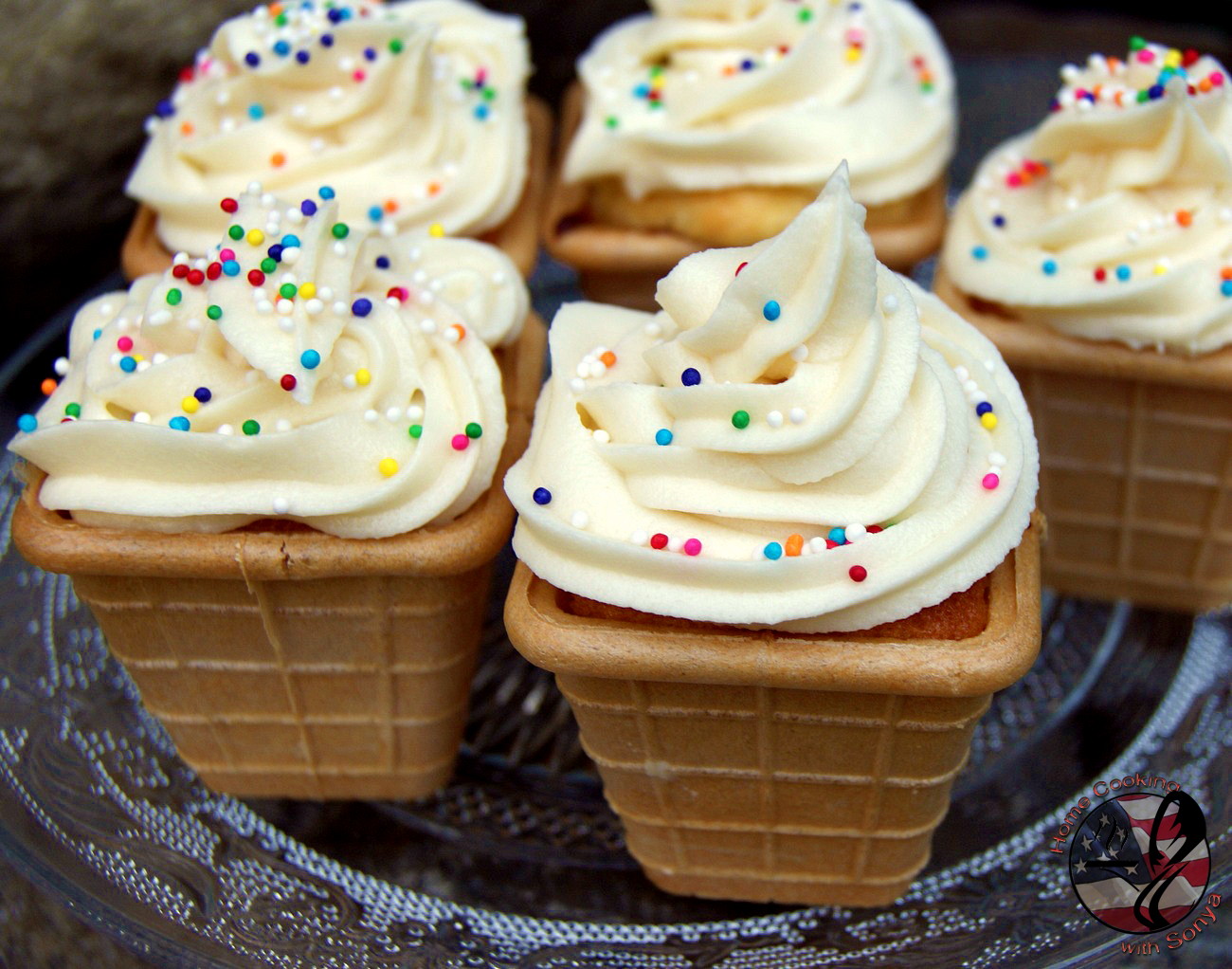 Ice Cream Cone Cupcakes