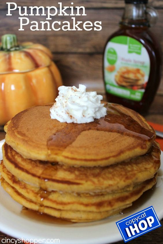 Ihop Copycat Pumpkin Pancakes Recipe Ihop Copycat Pumpkin Pancakes Recipe