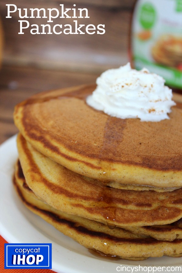 Ihop Copycat Pumpkin Pancakes Recipe