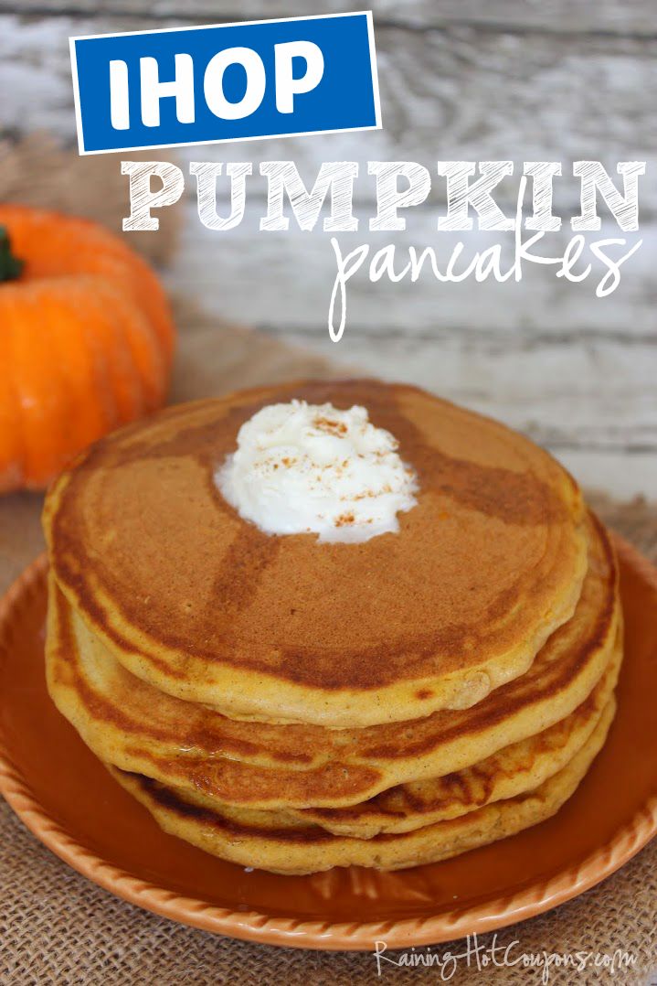 Ihop Pumpkin Pancakes Ihop Pumpkin Pancakes