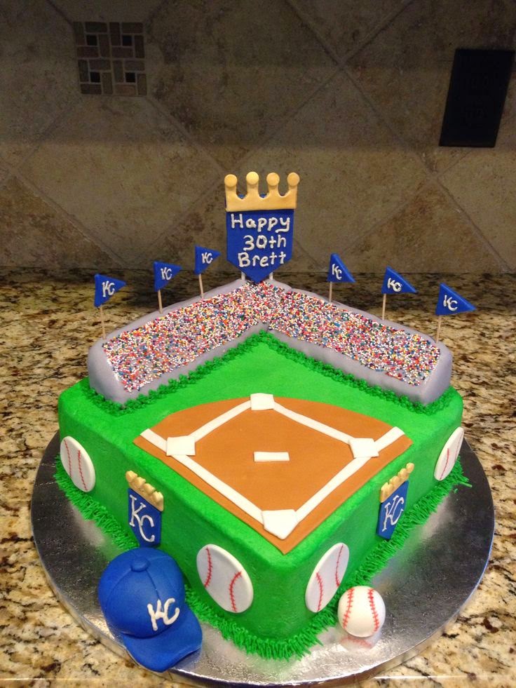 KC Royals Birthday Cake