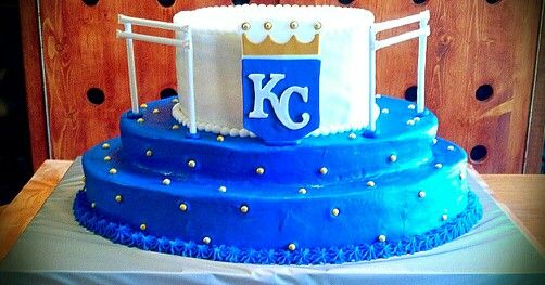 KC Royals Birthday Cake