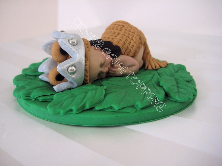 King Crown Baby Shower Cake Toppers