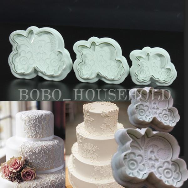 Lace Fondant Mold Cake Decorating