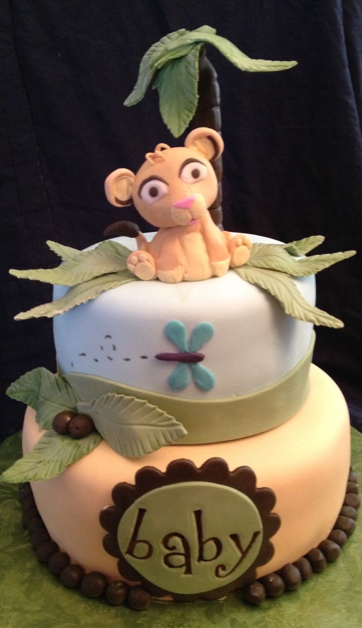 Lion King Baby Shower Cake Lion King Baby Shower Cake