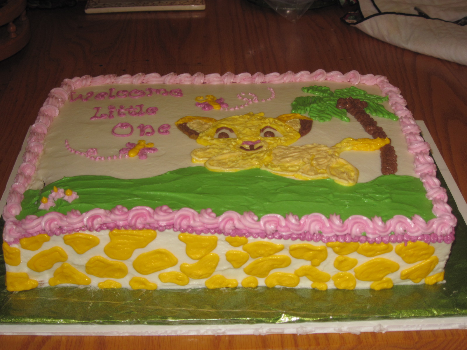Lion King Baby Shower Cake Lion King Baby Shower Cake