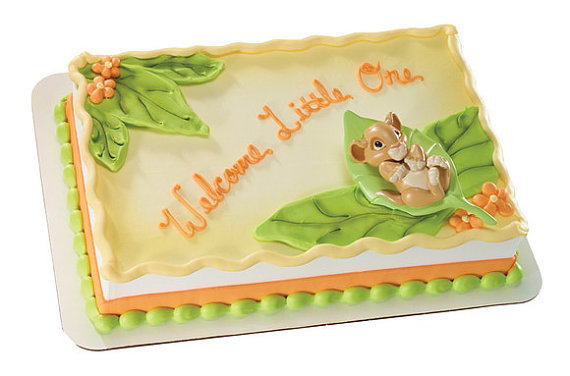 Lion King Baby Shower Cake