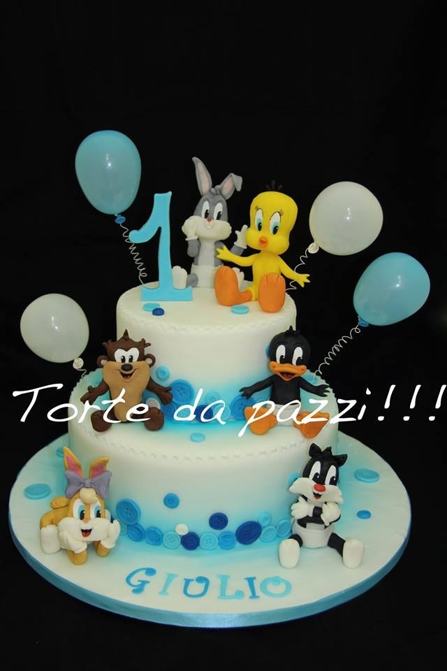 9 Baby Looney Tunes Baby Shower Cakes Photo Looney Tunes Baby
