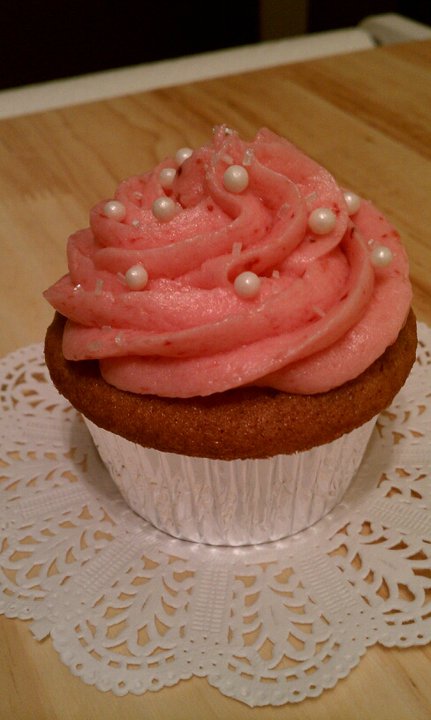 Mandarin Orange Pineapple Cupcakes